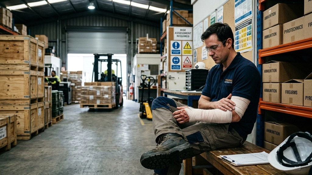 Firearms Distributor Fined £800,000 After Worker Suffers Pyrotechnic Burns