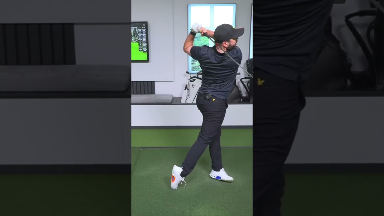 This is the LONGEST 7 iron EVER 🤯 #golf #golfing #golfswing #golftips #golfer #golflife #golfcourse