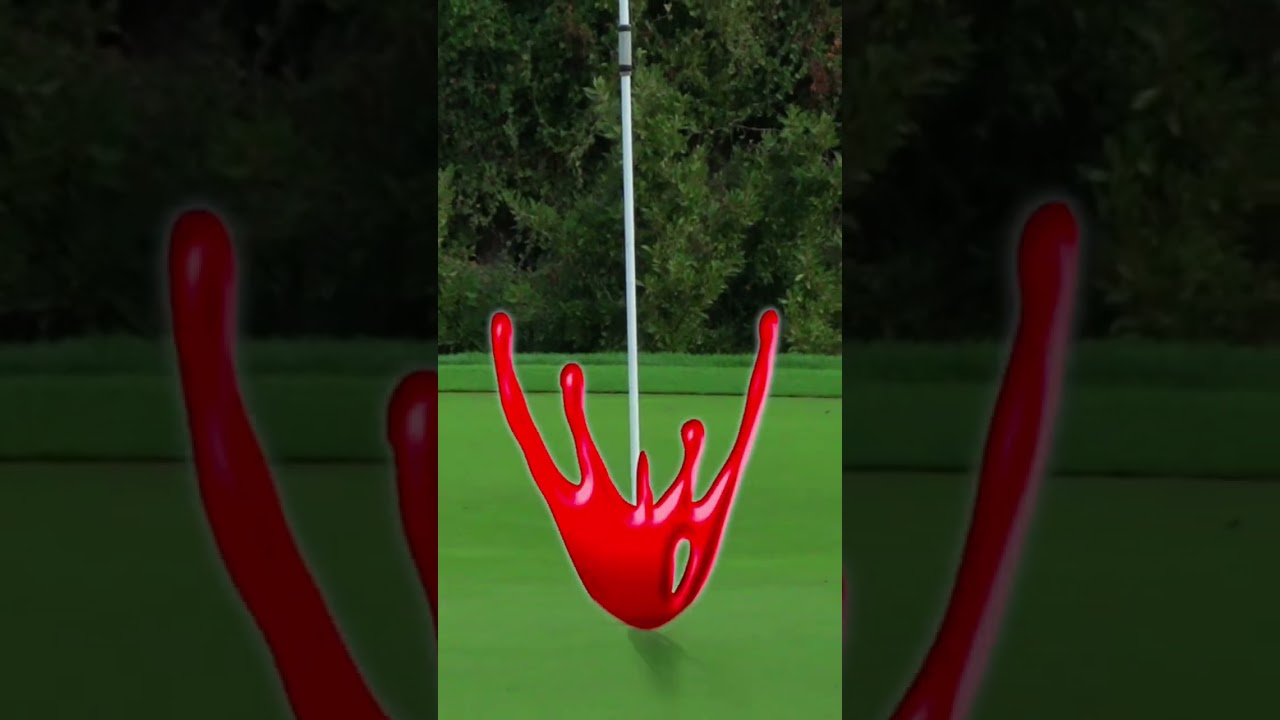 My short game is coming along nicely 😉 #golf #golftips #golflife