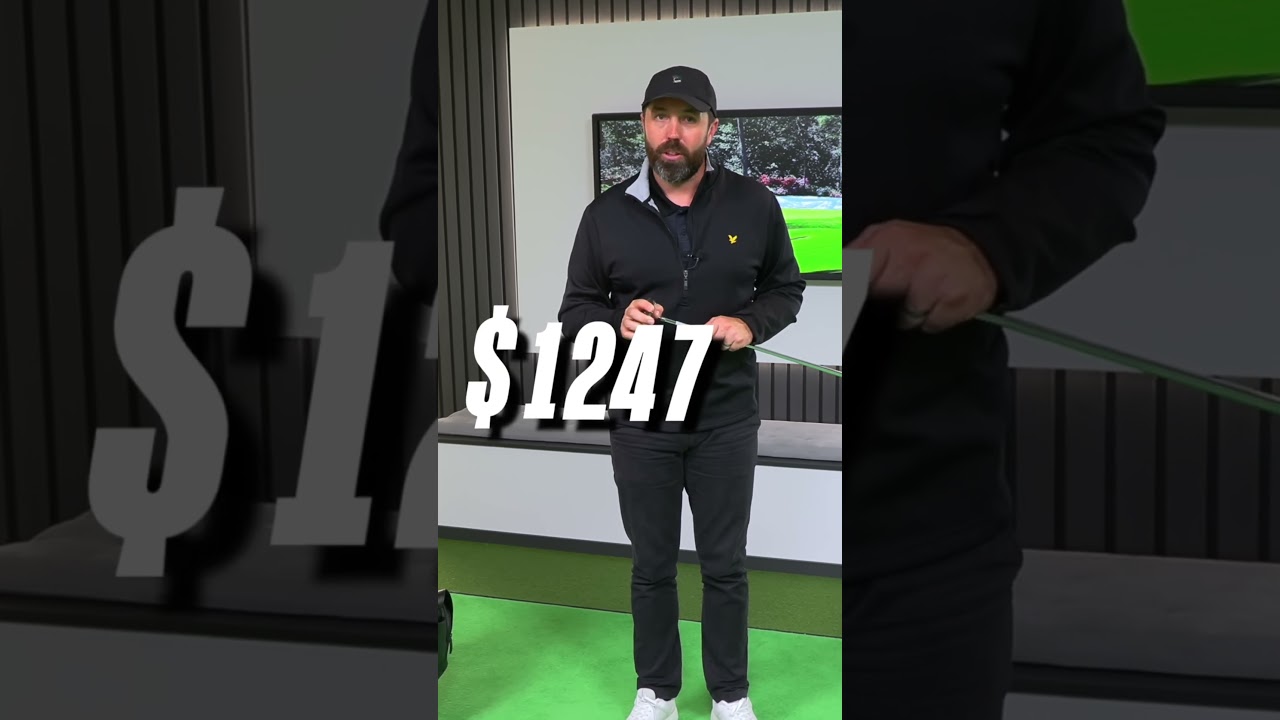 This putter is CRAZY EXPENSIVE 💰 #golf #golfswing #golftips #golflife #golfer #golfcourse