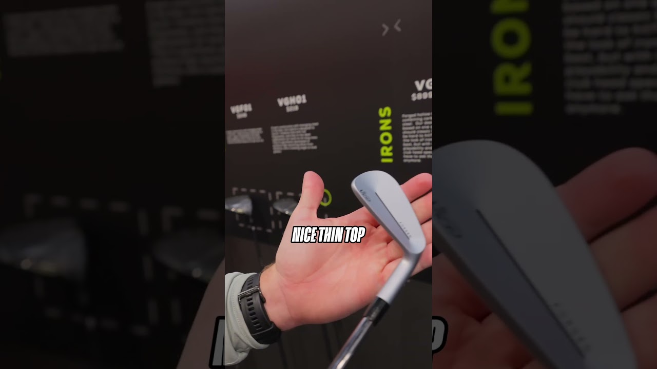 How good do the new Vice irons look 👀 #golf #golfswing #golfer