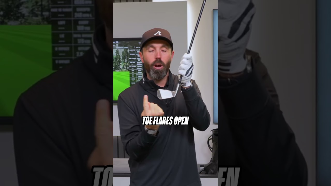 These irons have a CURVED face 🤯 #golf #golfer #golfswing #golftips #golfcourse