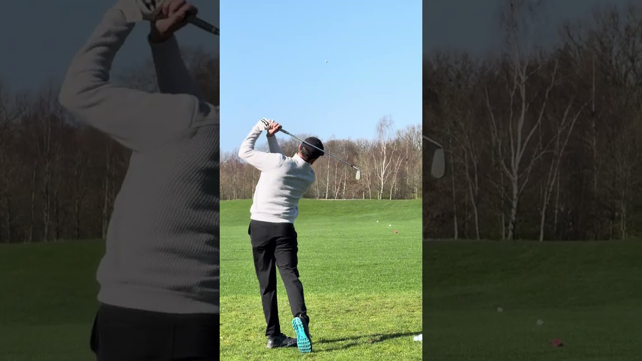 Nice to get some practice in sunny Manchester ☀️⛳️