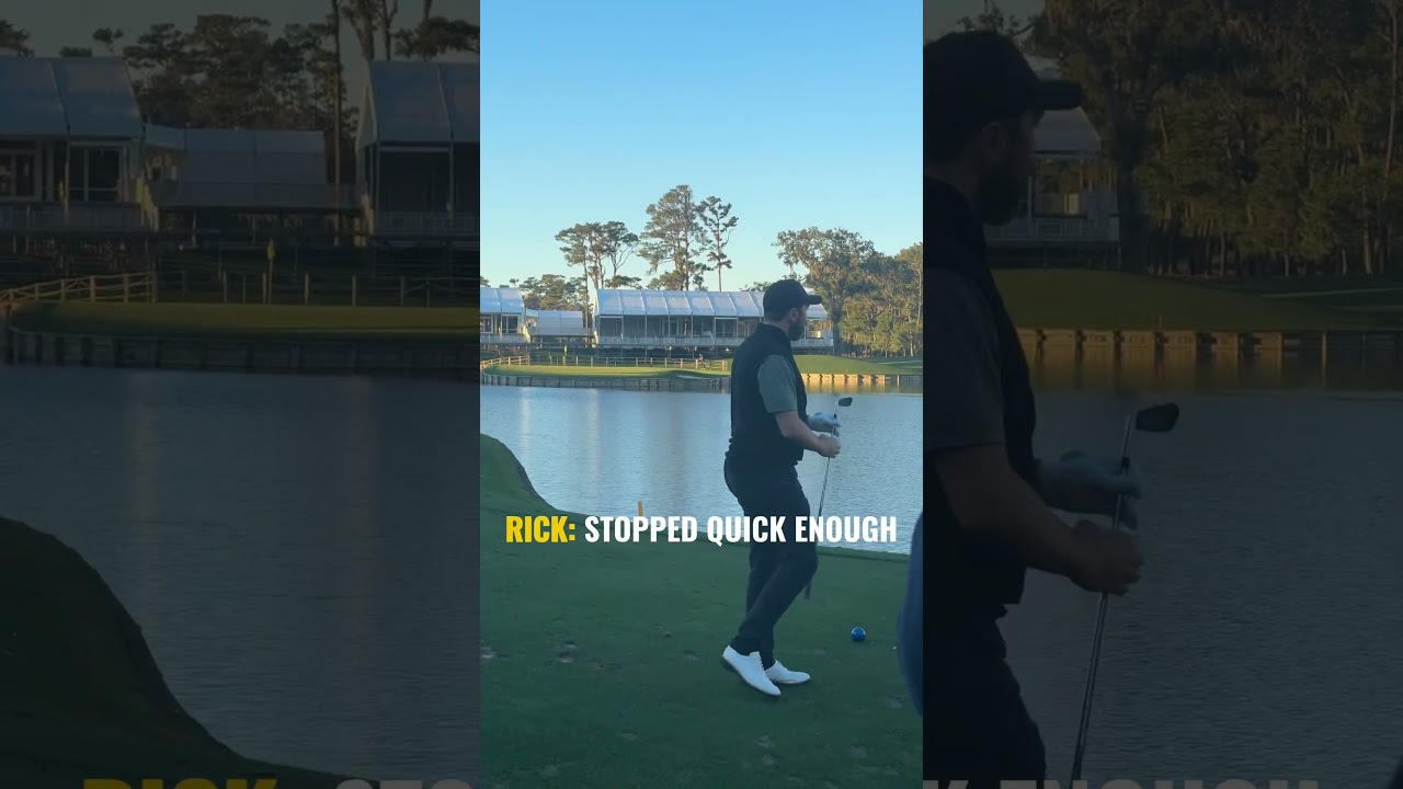 I play 17th at TPC Sawgrass 👀⛳️