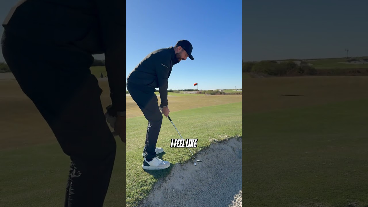 The BEST bunker shot EVER 😅