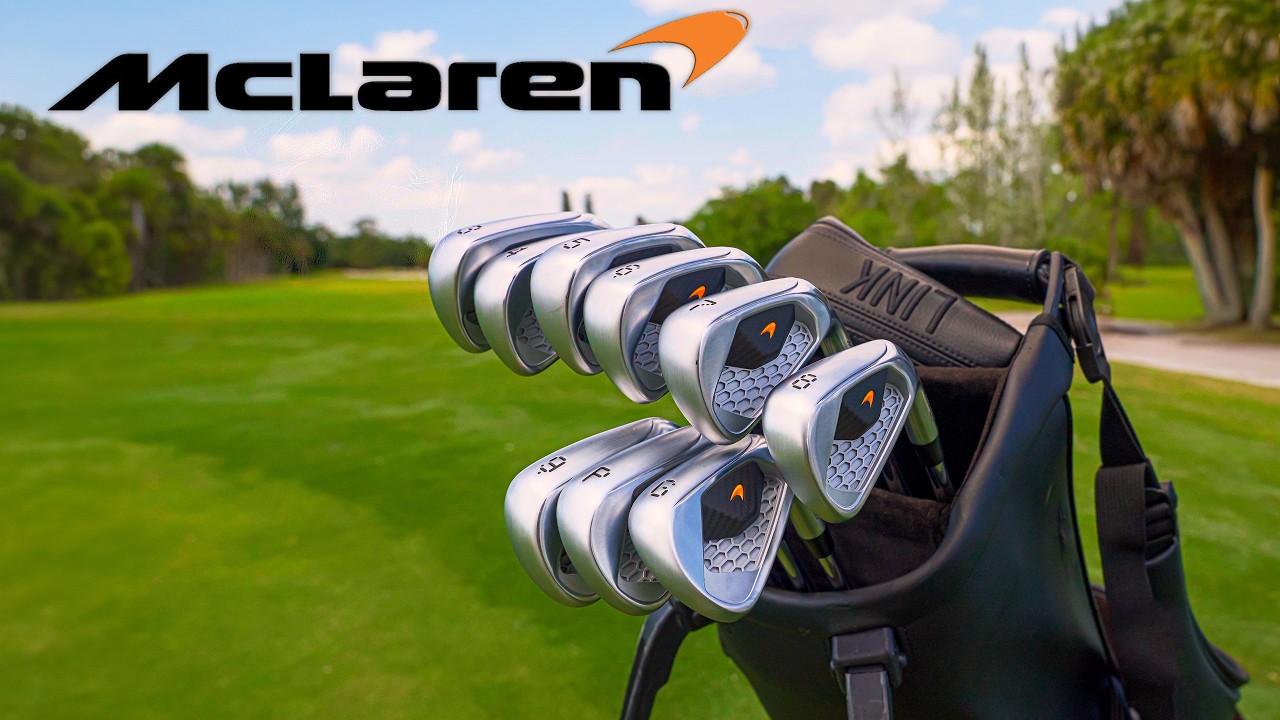 I played with the NEW McLaren Golf Clubs!