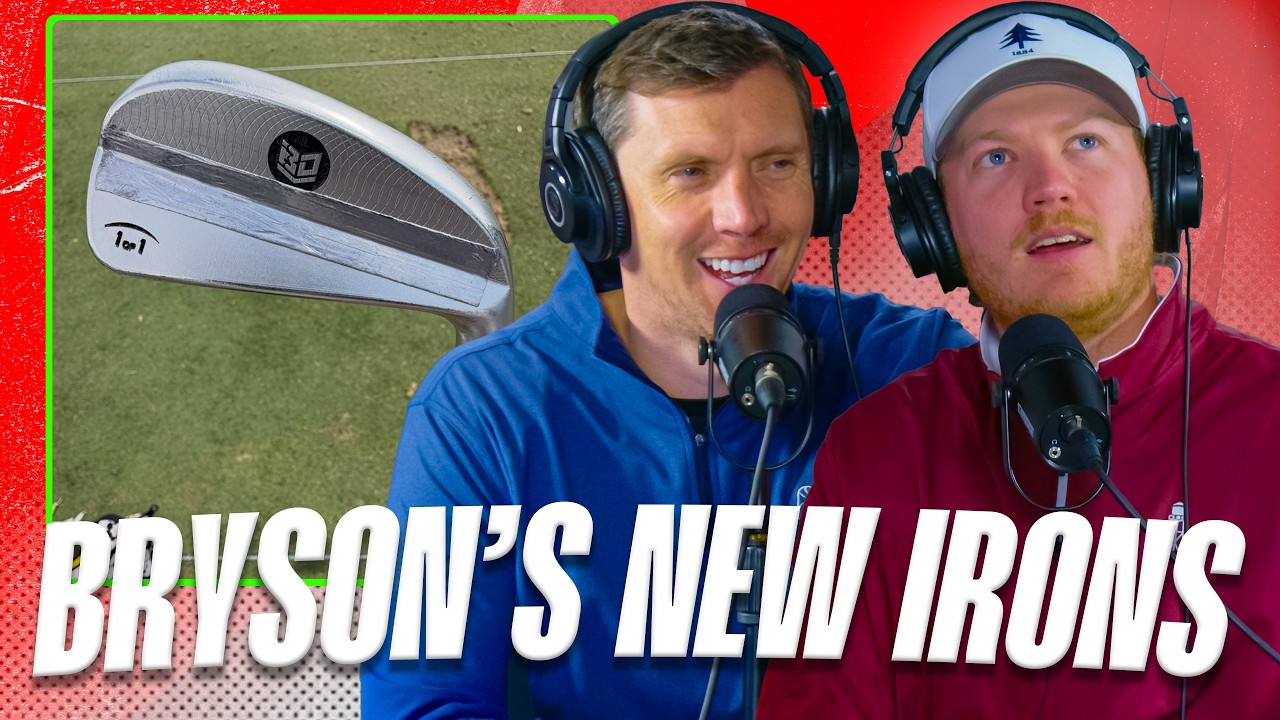 First look at Bryson DeChambeau's Irons!