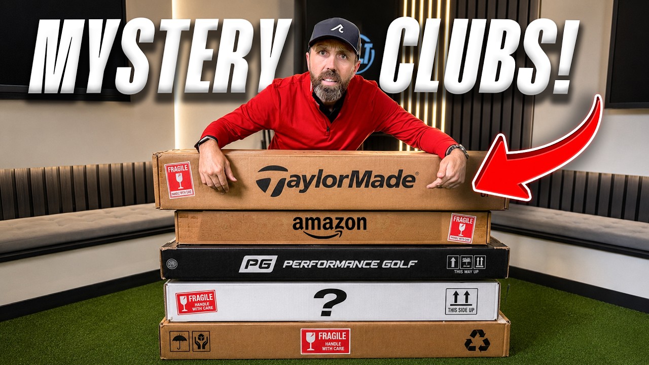 I Test Golf Clubs I Never Unboxed (CRAZY CLUBS!)