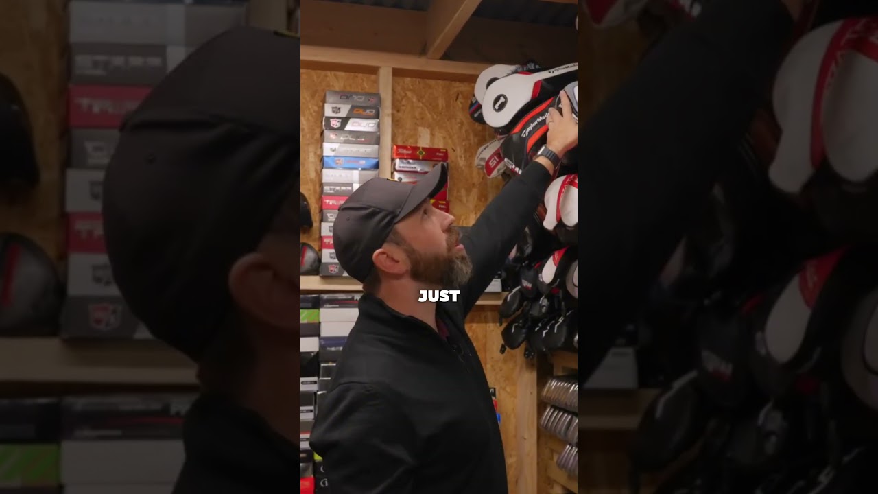 My golf club store room is pretty special 😍
