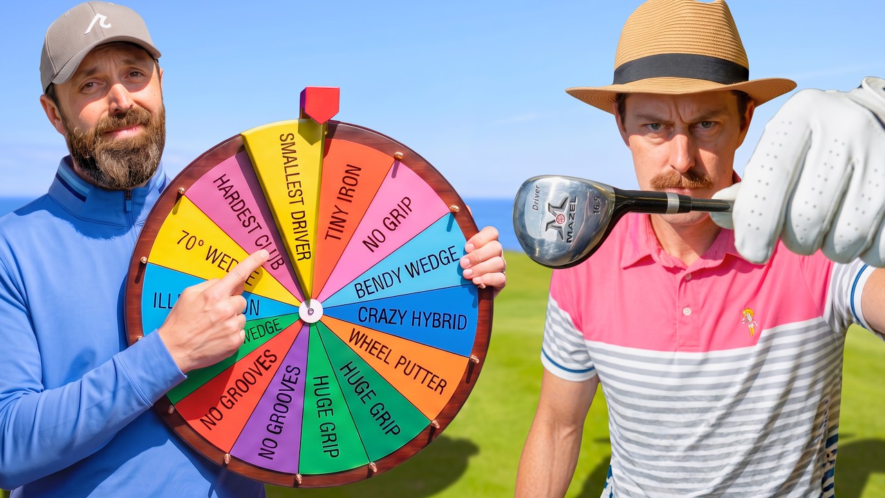 We Let A Wheel Choose Our Golf Clubs… (with Ron Chopper!)