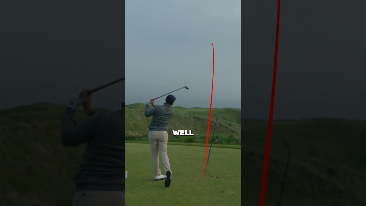Using Hickory golf clubs at Royal Portrush 😳⛳️