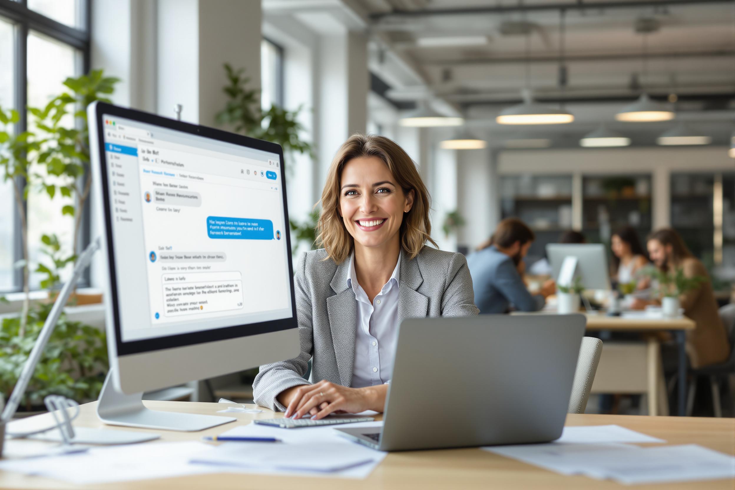 Personalverantwortliche in Pforzheim nutzt Job-Bot für erfolgreiche Personalbeschaffung.