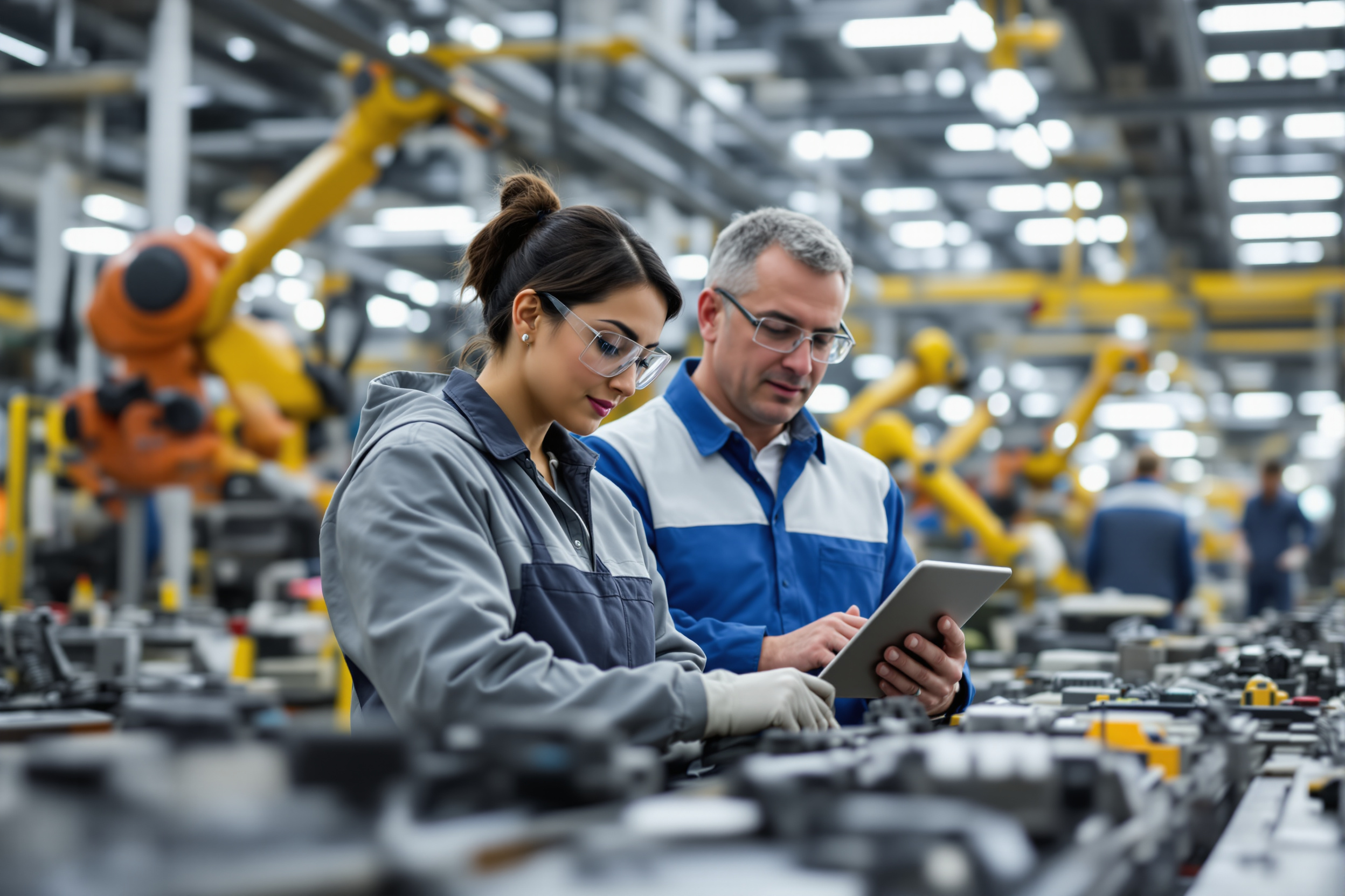 Vielfältiges Team in der Automobilproduktion in Bochum senkt Recruiting-Kosten durch effiziente Prozesse