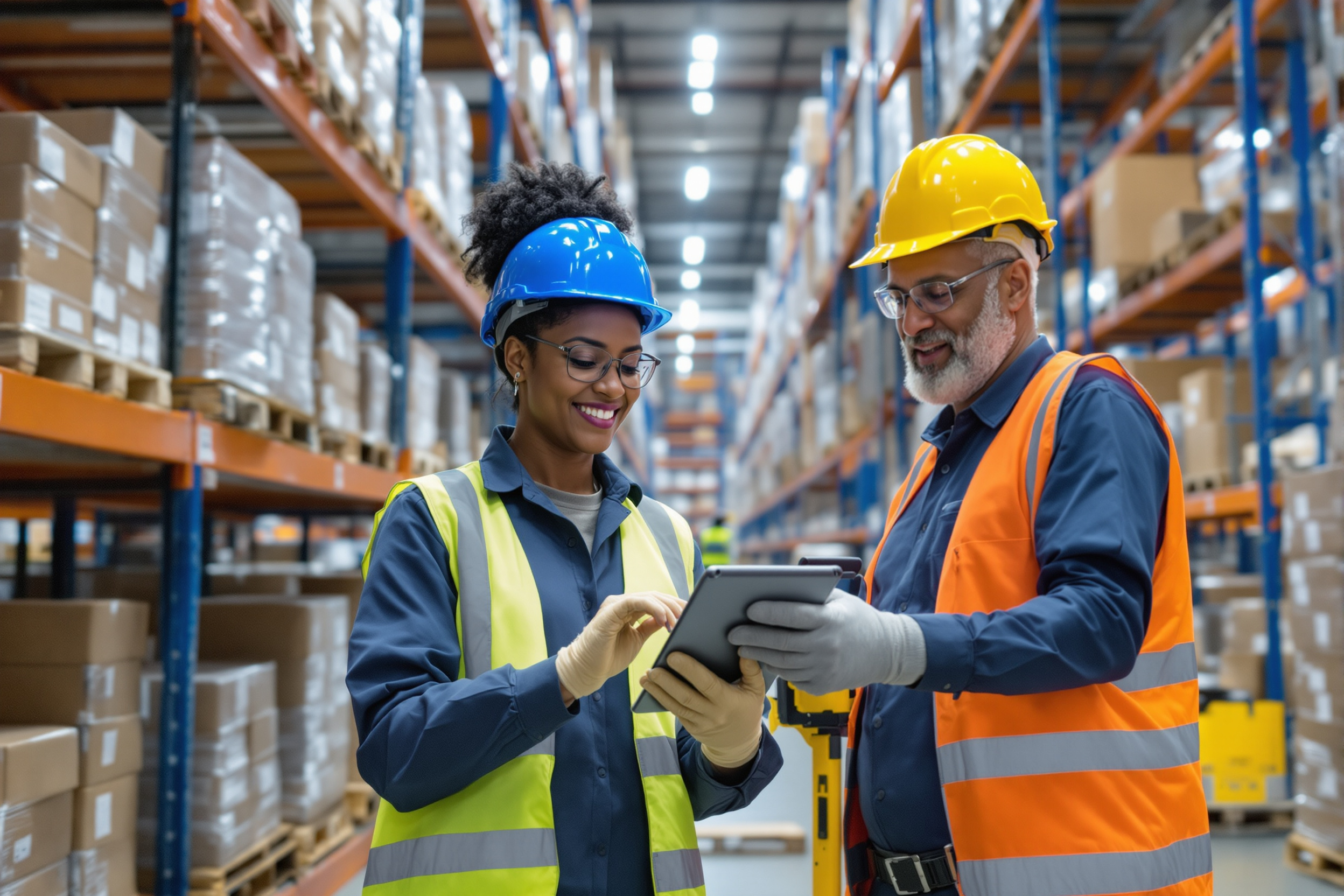 Bewerbermanagement ohne Lebenslauf: Vielfältiges Logistikteam in Schweinfurt optimiert Prozesse mit digitaler Technologie und Gabelstaplern