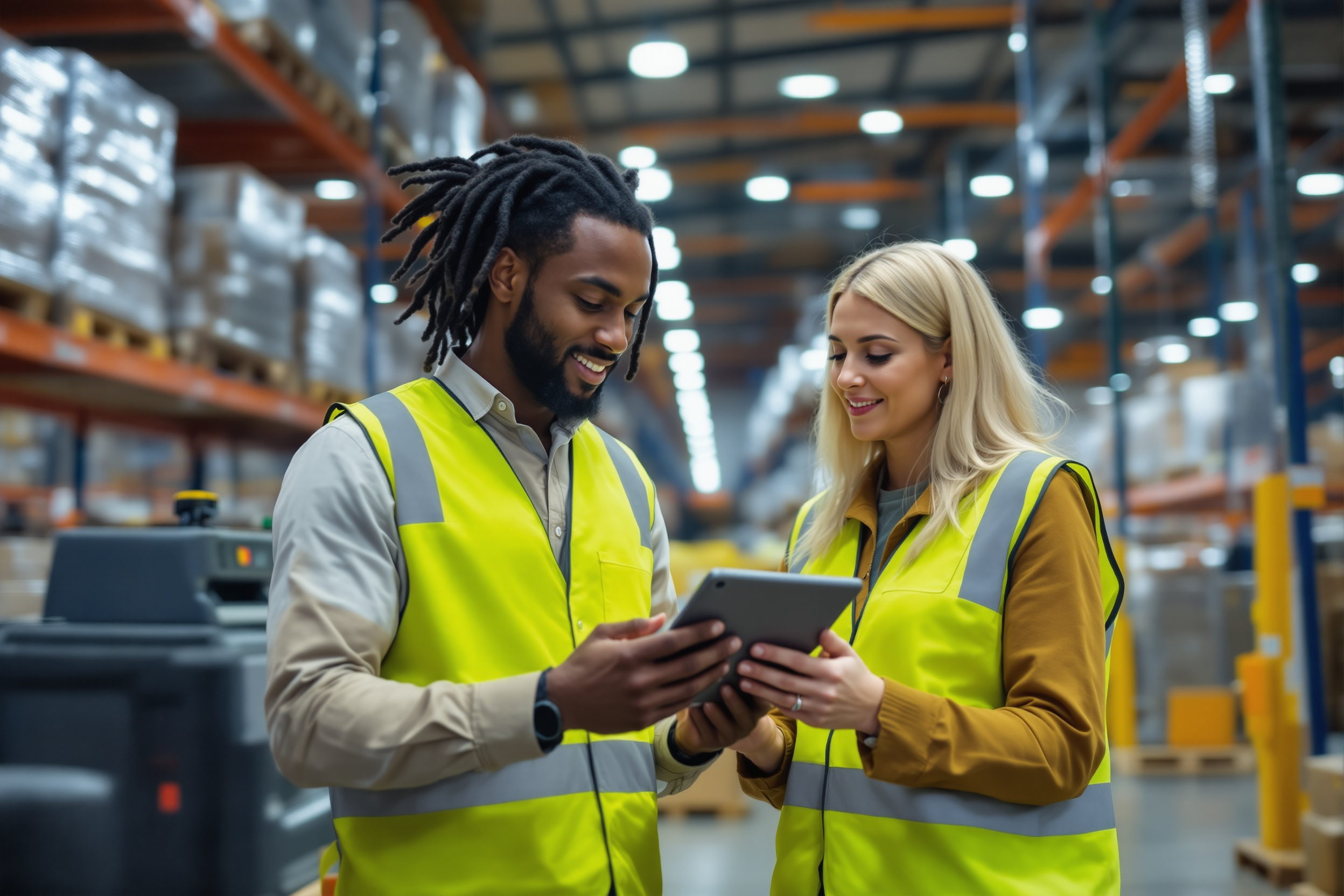 Vielfältiges Team im Logistiklager Duisburg: Effiziente Stellenbesetzung durch Social Media Recruiting