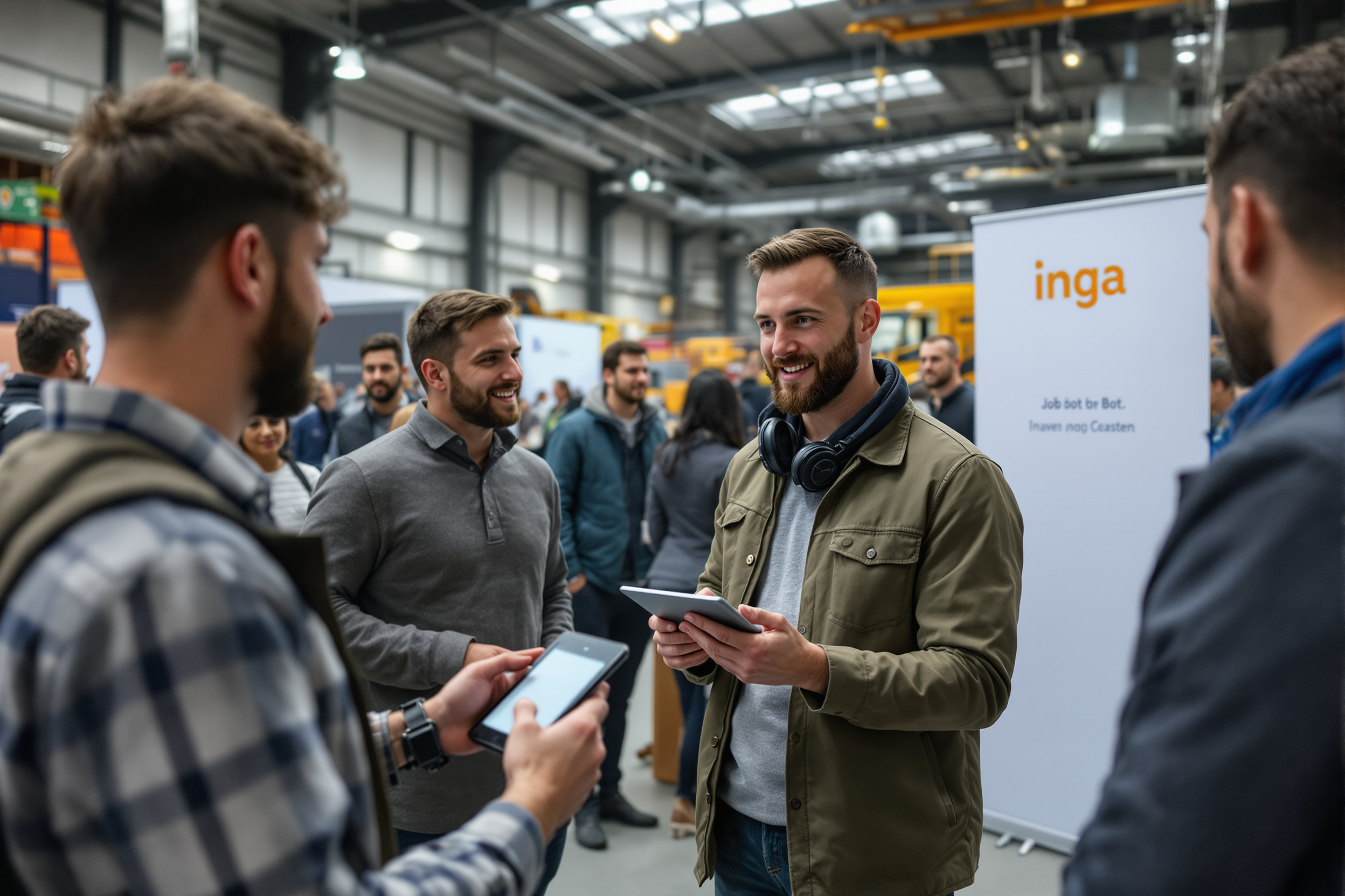 Recruiting-Event in Duisburg: Bewerber und Unternehmen finden schnell zusammen.