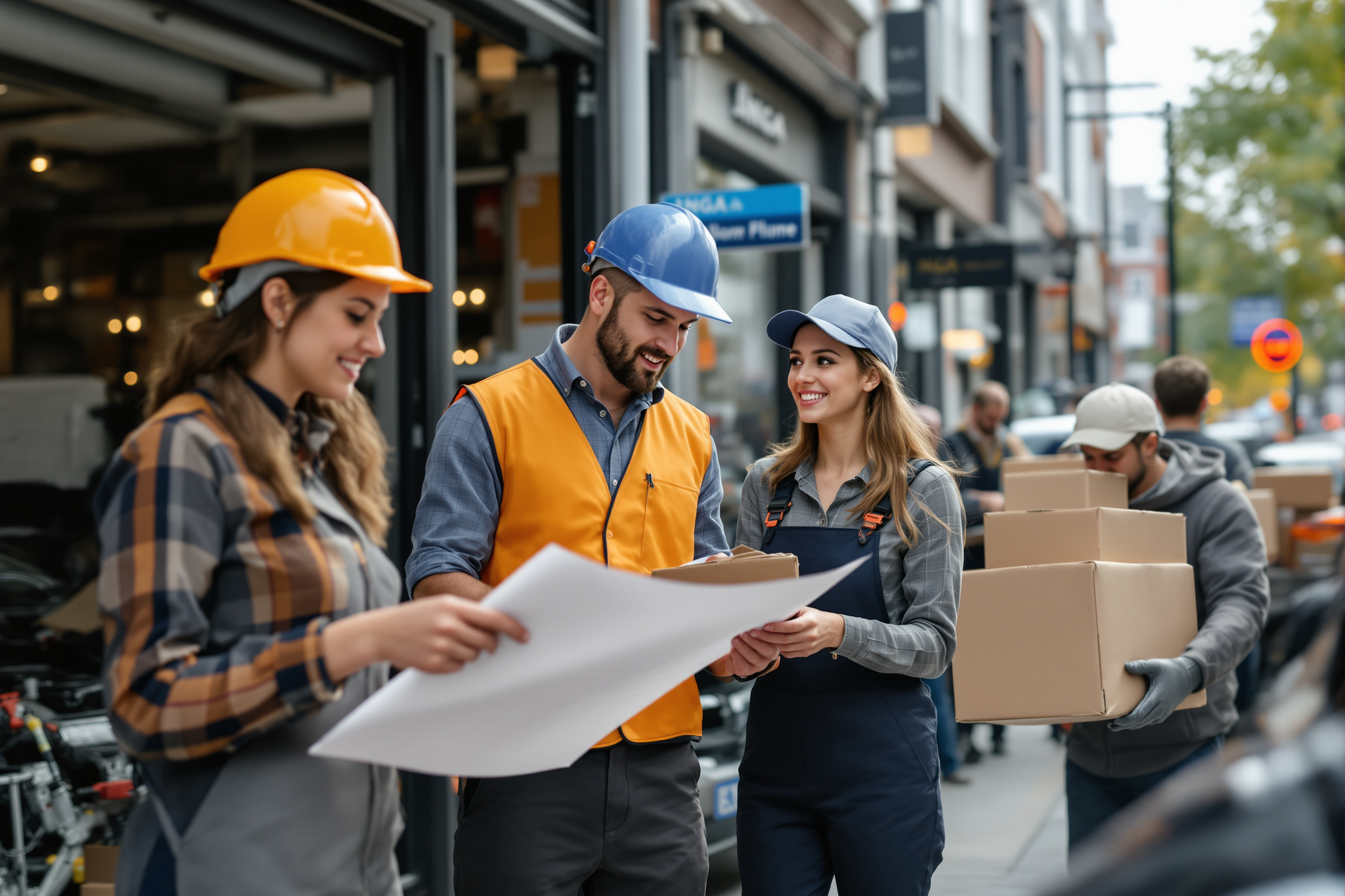 Vielfältige Berufsgruppen in Wuppertal, die den Personalmangel verdeutlichen.