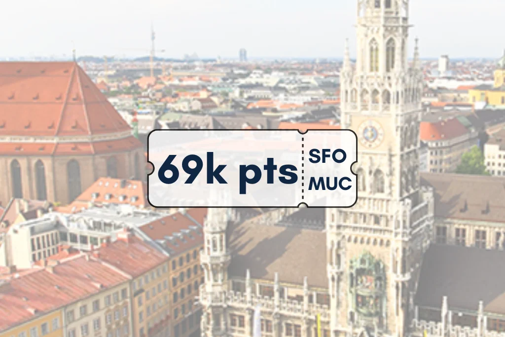 Deal Alert: Fly to Munich in Business Class for 69k Points