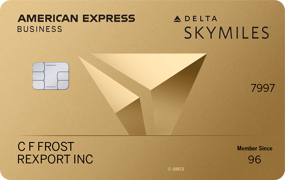 Delta SkyMiles® Gold Business American Express Card
