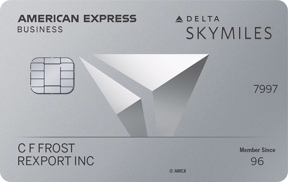 Delta SkyMiles® Platinum Business American Express Card