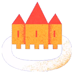 representation of castle