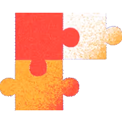 pieces of a jigsaw puzzle