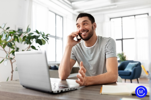 person getting quote for cash offer