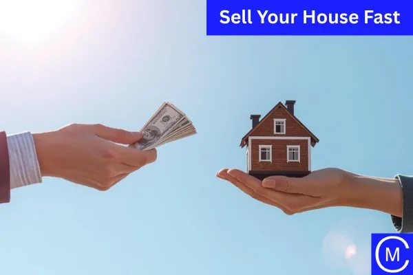 buy house fast for cash. a man offering cash and homeowner offering house