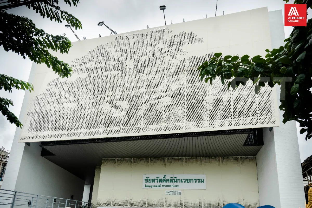 ผลงานฟาซาด ออกแบบฟาซาด โรงพยาบาล และ ธุรกิจเพื่อสุขภาพ