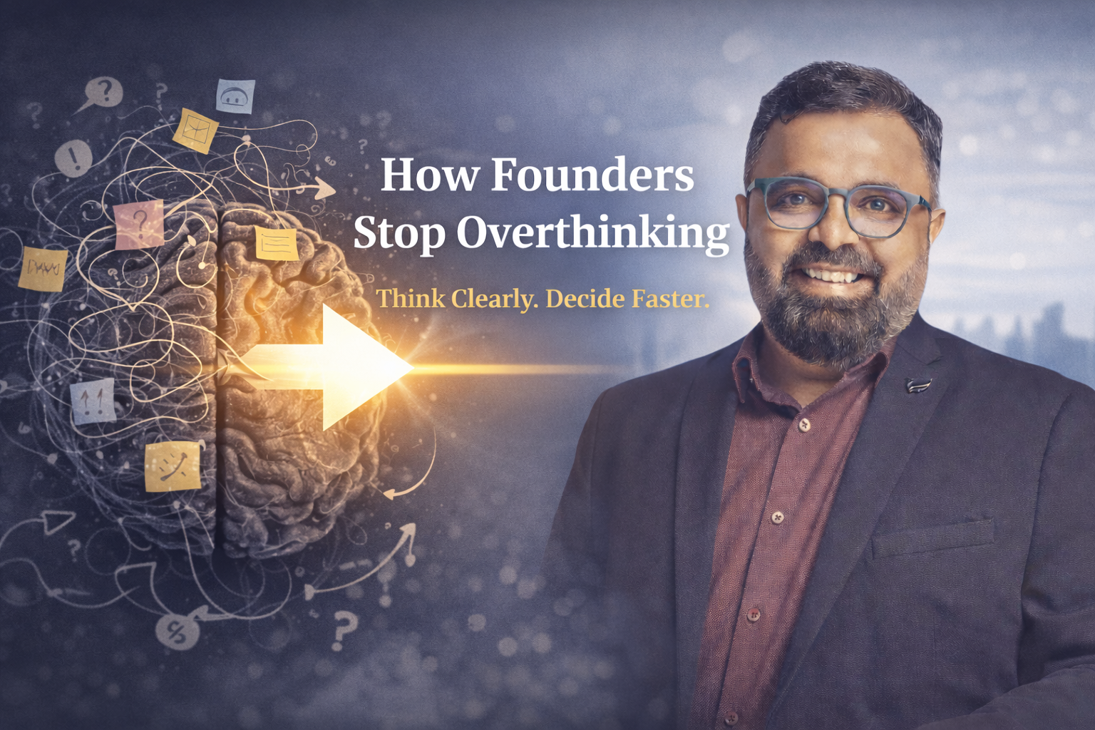 How to Stop Overthinking as a Founder (Without Slowing Growth)