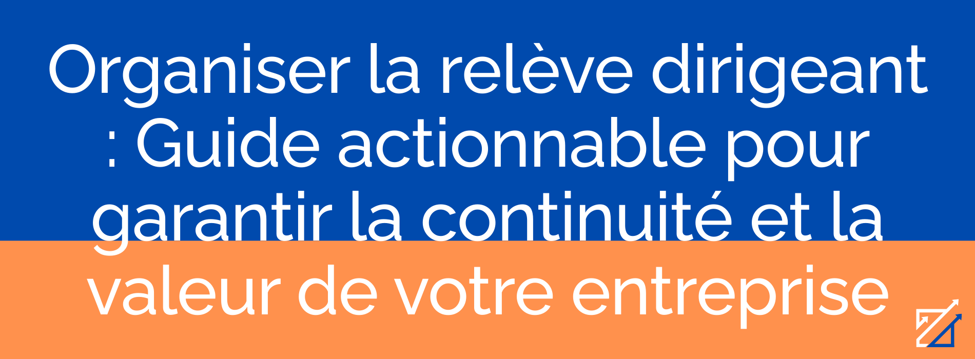 Organiser la relève dirigeant : Guide actionnable pour garantir la continuité et la valeur de votre entreprise