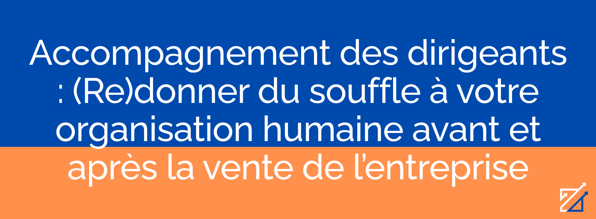 Accompagnement des dirigeants : (Re)donner du souffle à votre organisation humaine avant et après la vente de l’entreprise