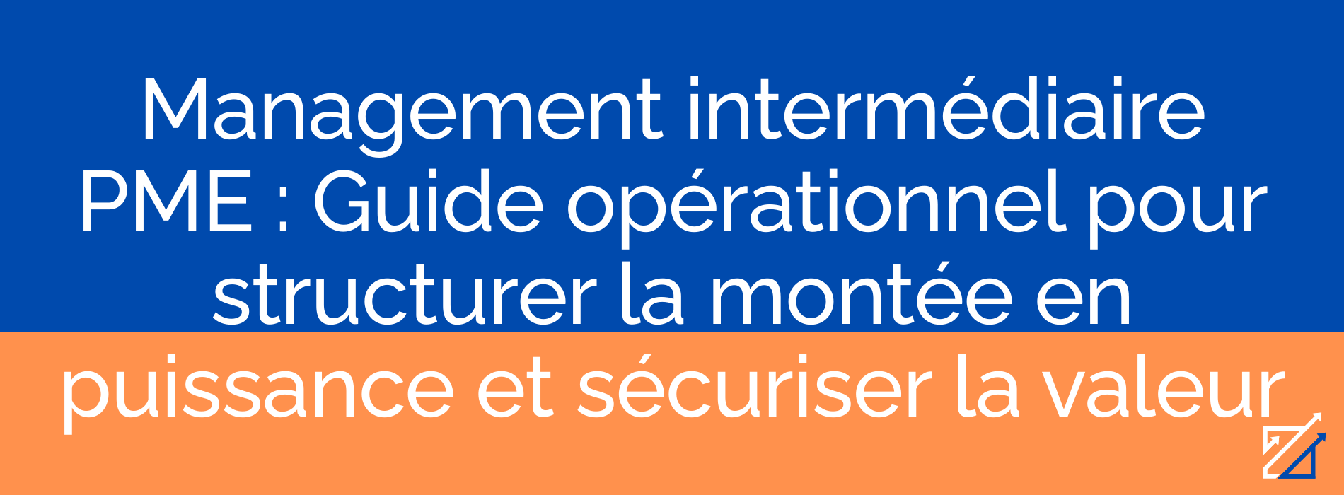 Management intermédiaire PME : Guide opérationnel pour structurer la montée en puissance et sécuriser la valeur
