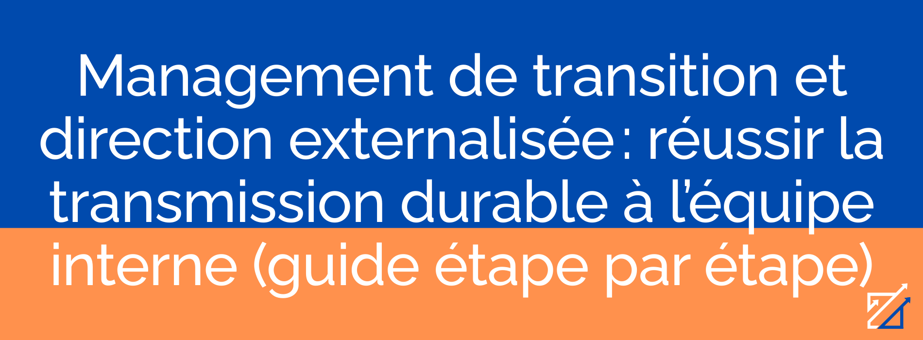 Management de transition et direction externalisée : réussir la transmission durable à l’équipe interne (guide étape par étape)