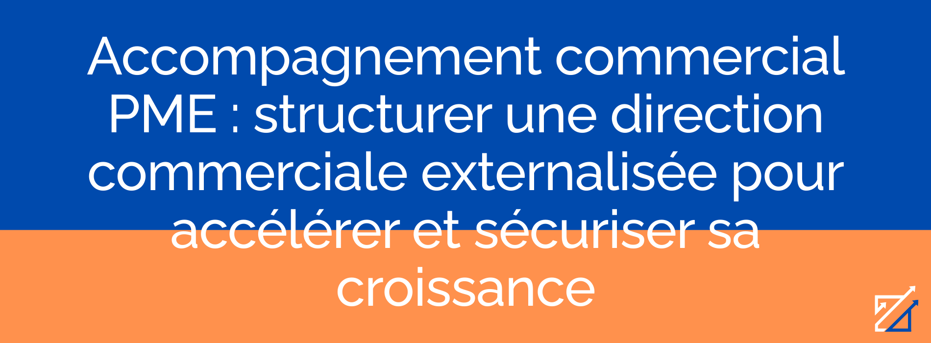 Accompagnement commercial PME : structurer une direction commerciale externalisée pour accélérer et sécuriser sa croissance