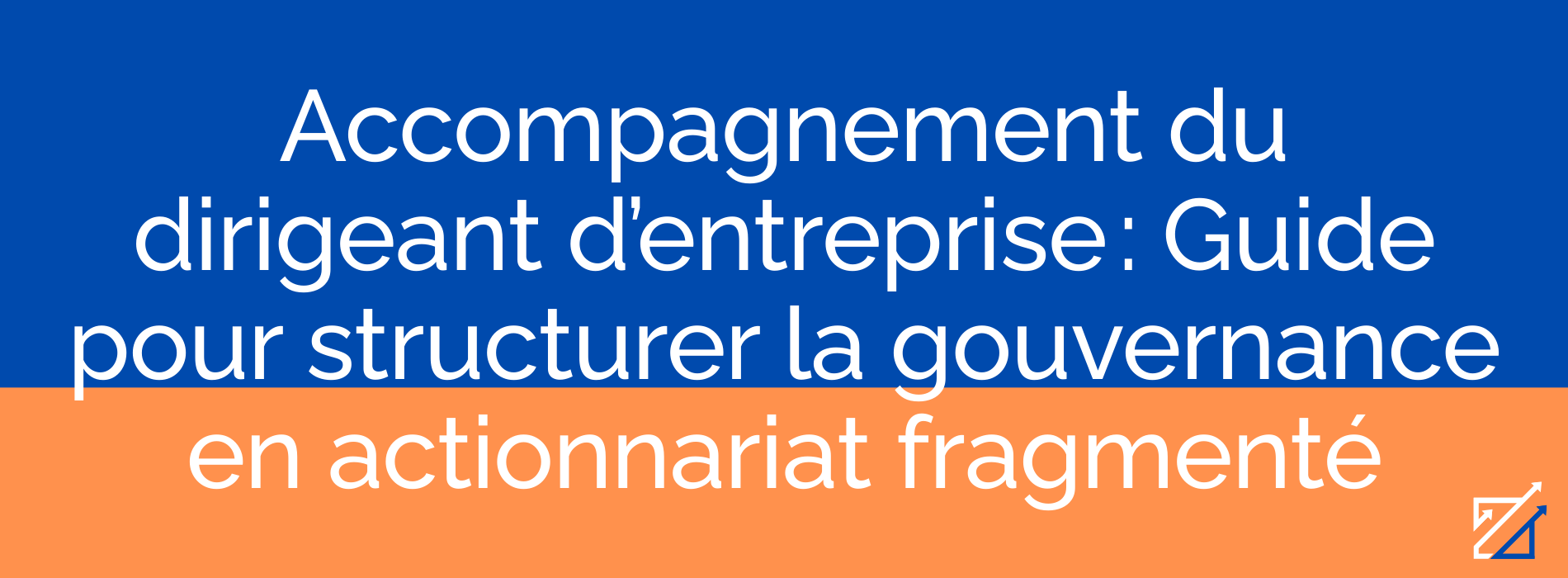 Accompagnement du dirigeant d’entreprise : Guide pour structurer la gouvernance en actionnariat fragmenté