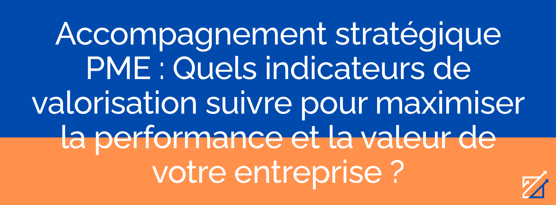 Accompagnement stratégique PME : Quels indicateurs de valorisation suivre pour maximiser la performance et la valeur de votre entreprise ?