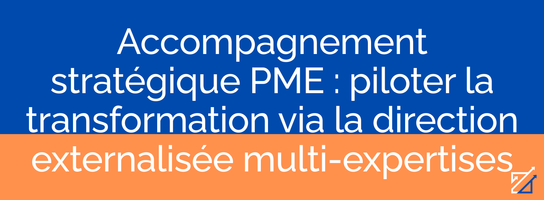 Accompagnement stratégique PME : piloter la transformation via la direction externalisée multi-expertises