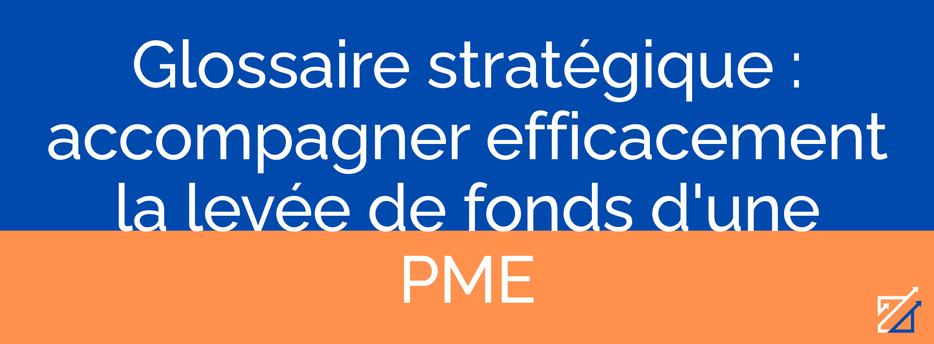 Glossaire stratégique : accompagner efficacement la levée de fonds d'une PME