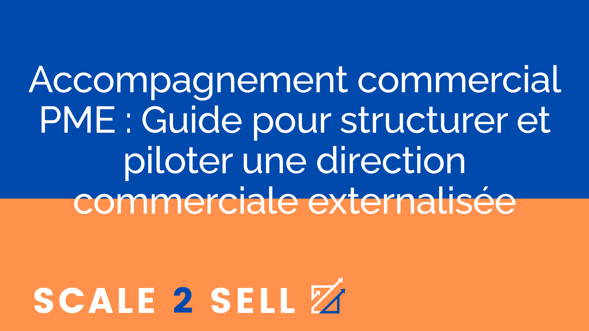 Accompagnement commercial PME : Guide pour structurer et piloter une direction commerciale externalisée