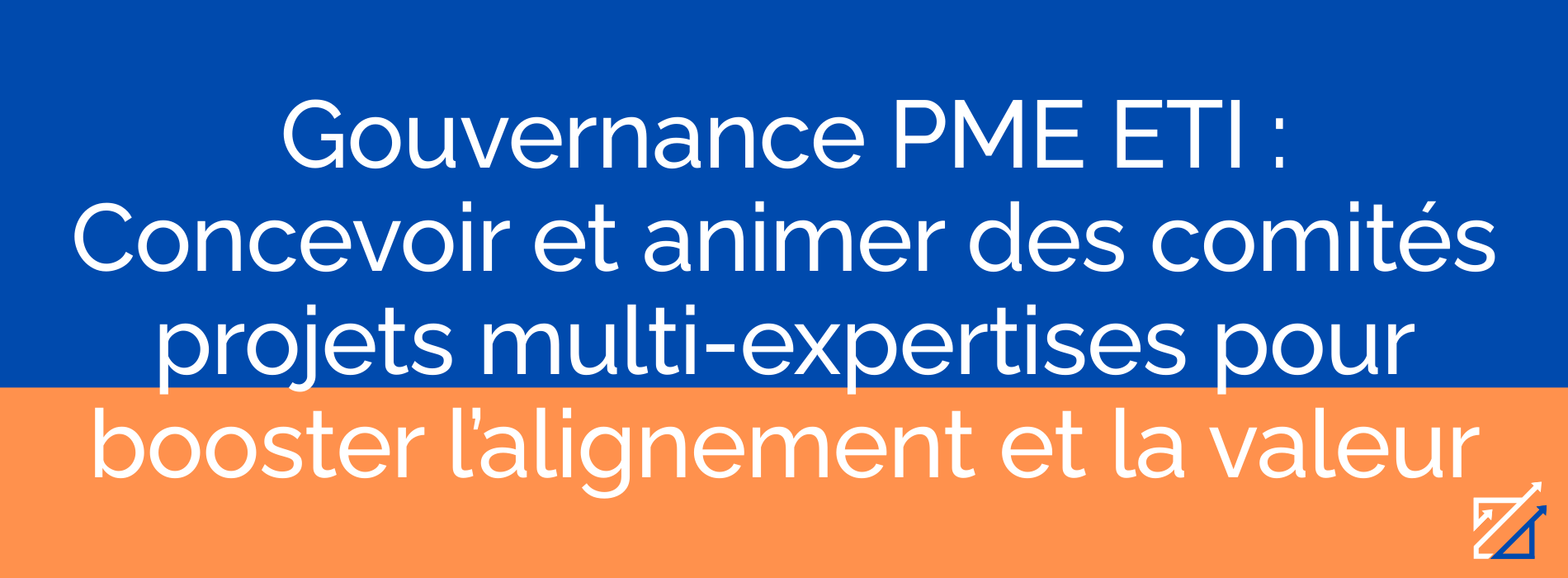 Gouvernance PME ETI : Concevoir et animer des comités projets multi-expertises pour booster l’alignement et la valeur