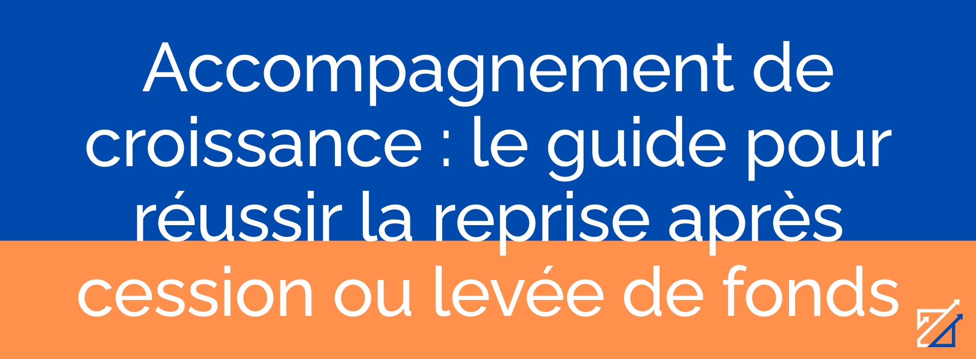 Accompagnement de croissance : le guide pour réussir la reprise après cession ou levée de fonds