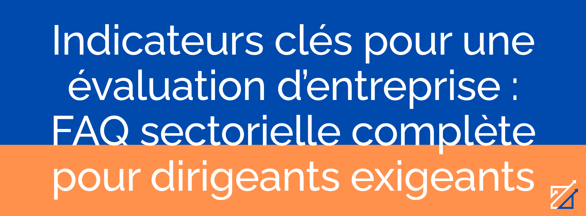 Indicateurs clés pour une évaluation d’entreprise : FAQ sectorielle complète pour dirigeants exigeants