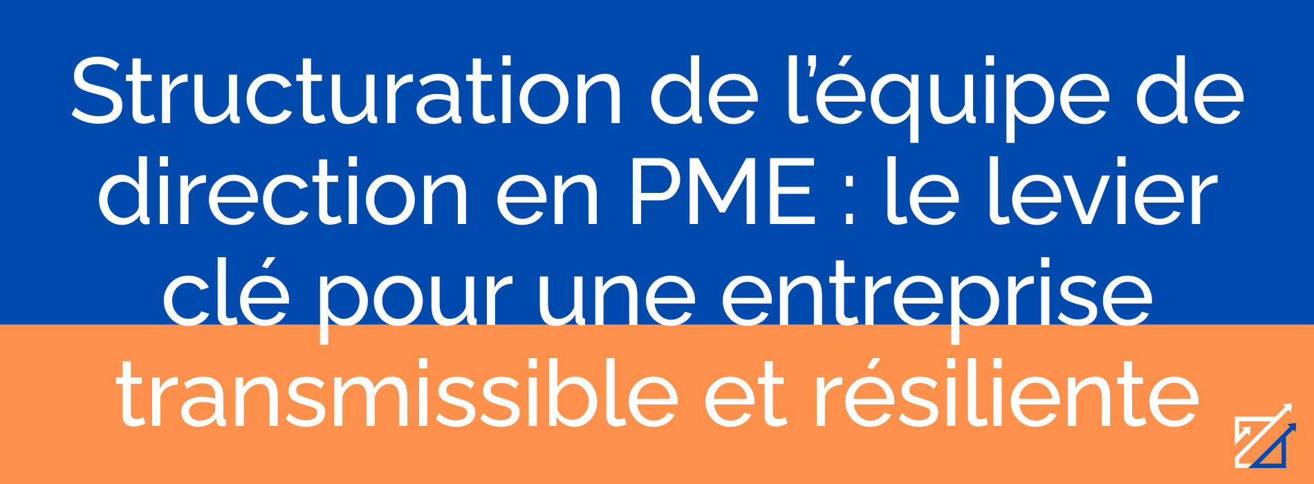Structuration de l’équipe de direction en PME : le levier clé pour une entreprise transmissible et résiliente