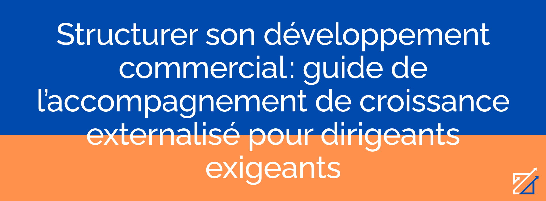 Structurer son développement commercial : guide de l’accompagnement de croissance externalisé pour dirigeants exigeants
