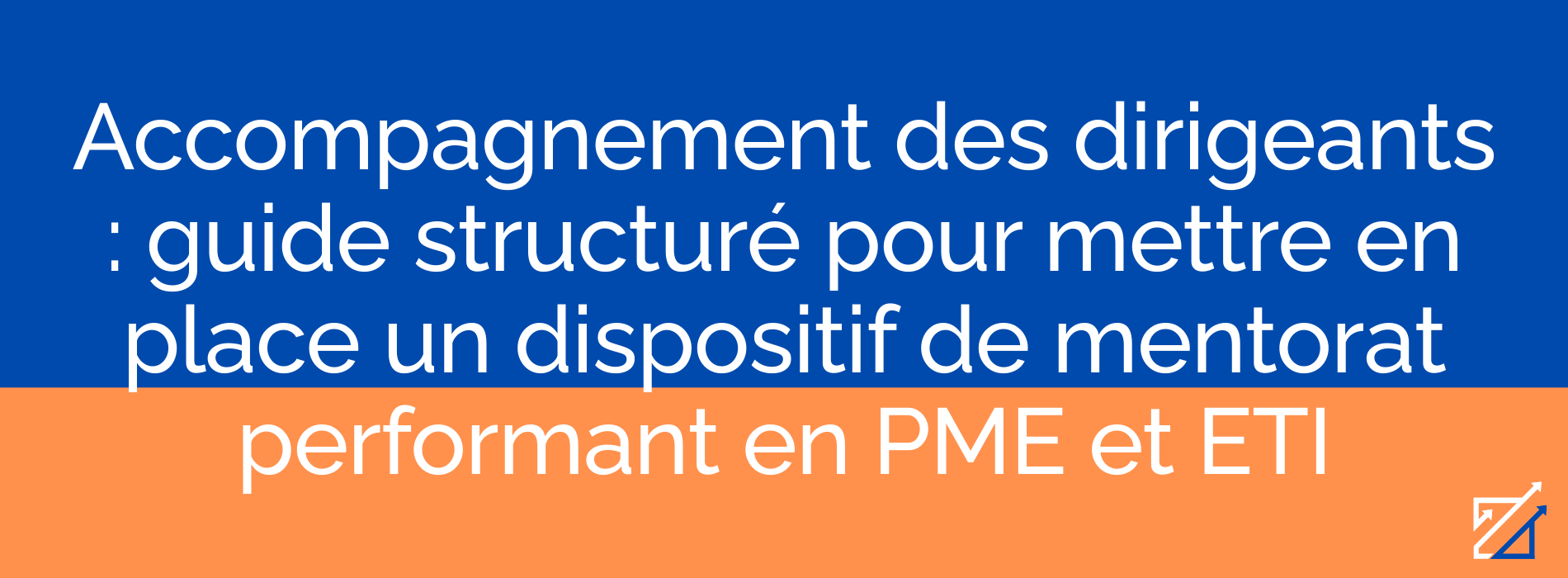 Accompagnement des dirigeants : guide structuré pour mettre en place un dispositif de mentorat performant en PME et ETI