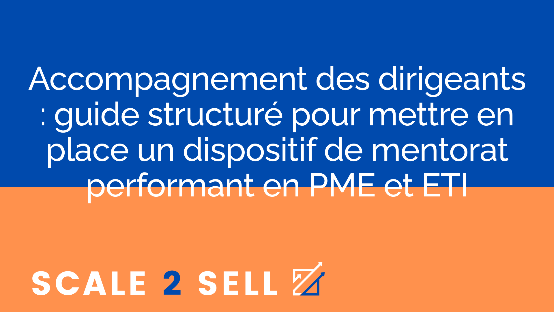 Accompagnement des dirigeants : guide structuré pour mettre en place un dispositif de mentorat performant en PME et ETI