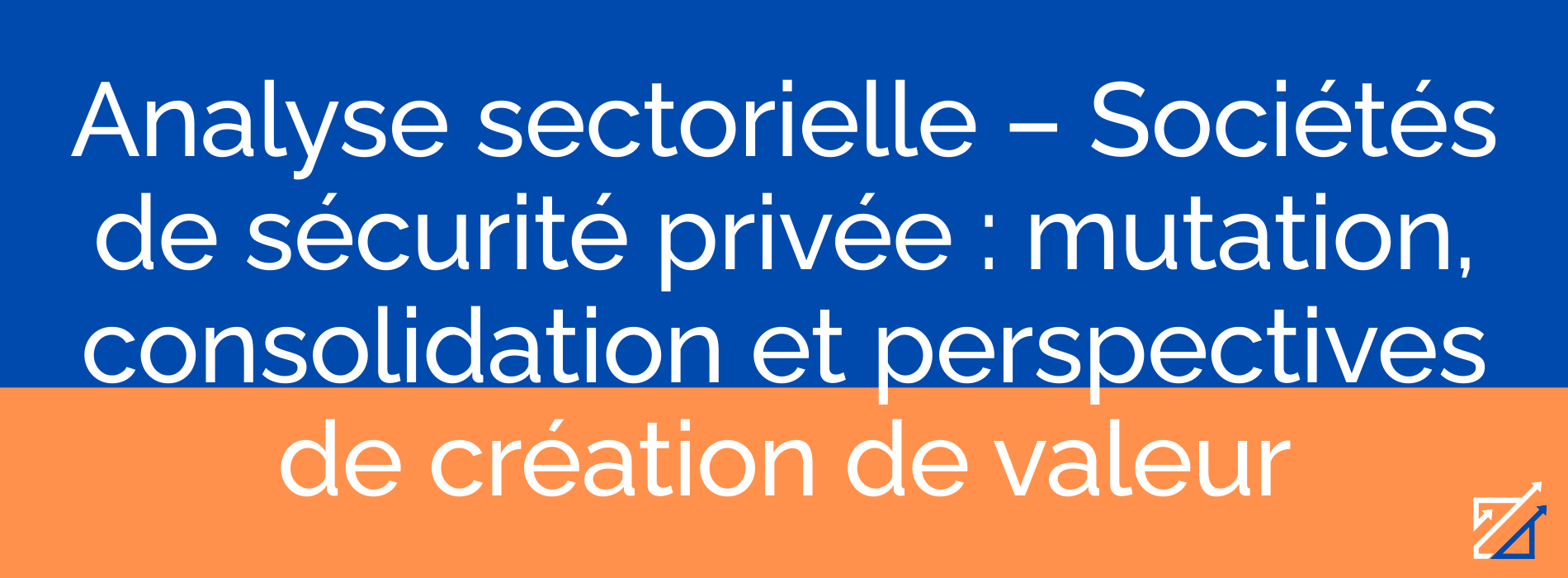 Analyse sectorielle – Sociétés de sécurité privée : mutation, consolidation et perspectives de création de valeur