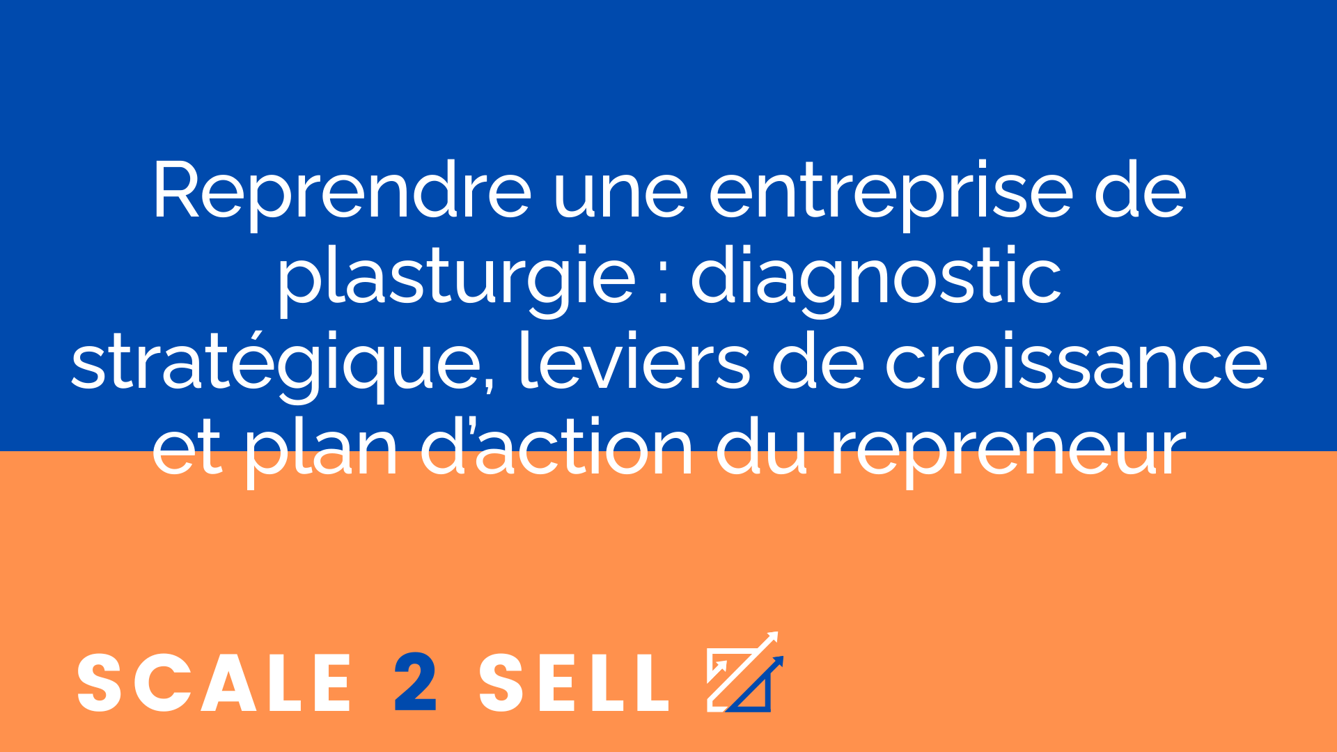 Reprendre une entreprise de plasturgie : diagnostic stratégique, leviers de croissance et plan d’action du repreneur