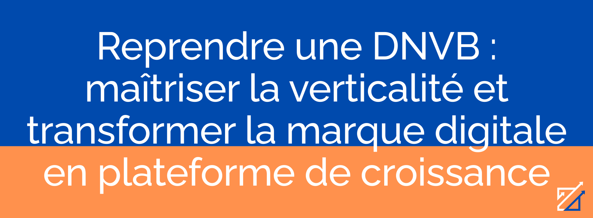 Reprendre une DNVB : maîtriser la verticalité et transformer la marque digitale en plateforme de croissance